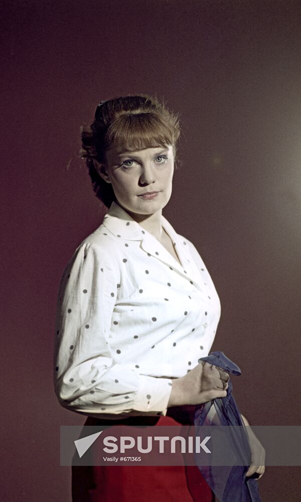 Actress Olga Yakovleva