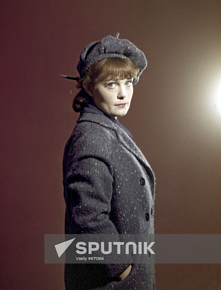 Actress Olga Yakovleva