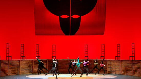 Scene from one-act ballet Carmen Suite