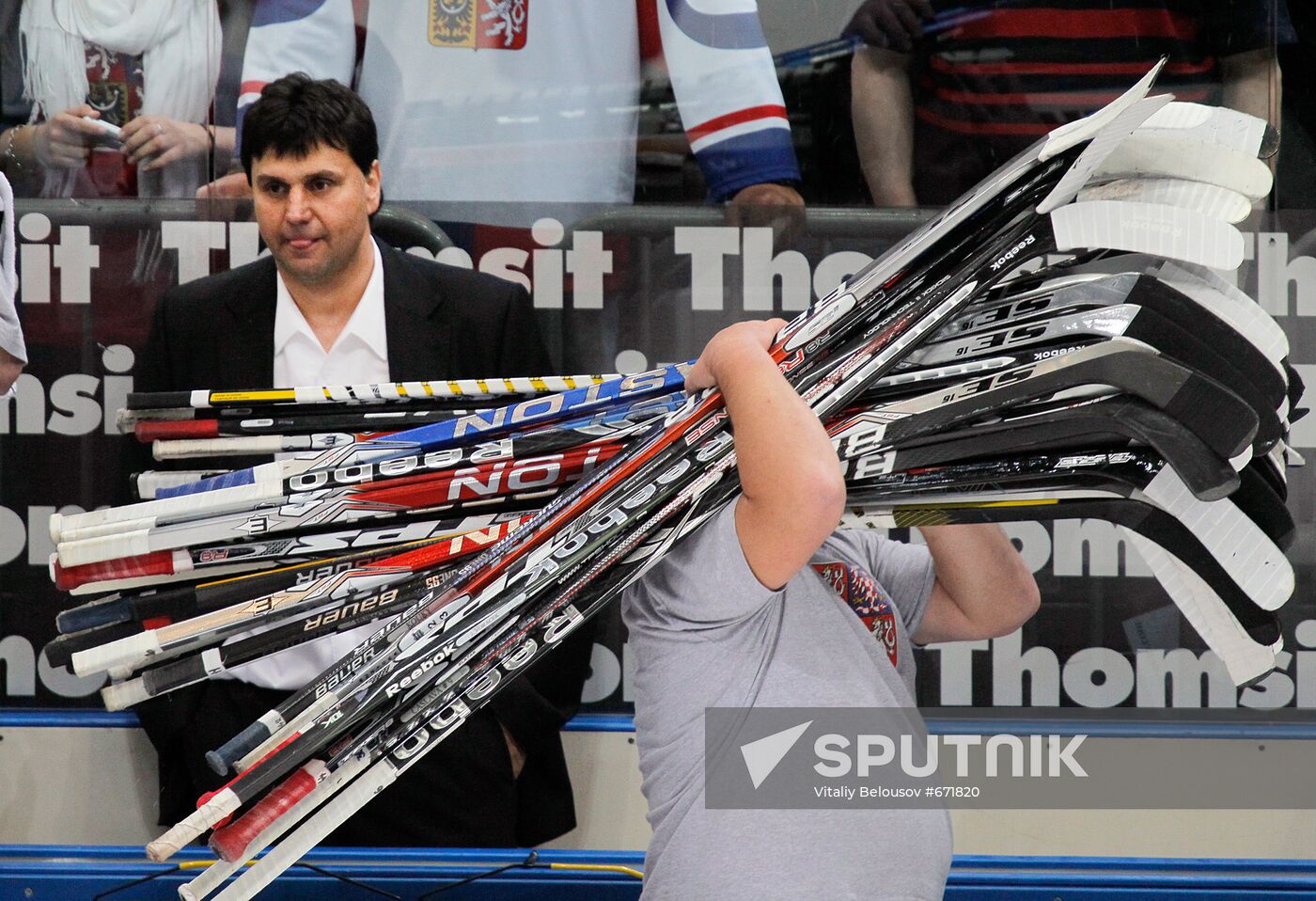 Czech Republic's head coach Vladimír Ruzička