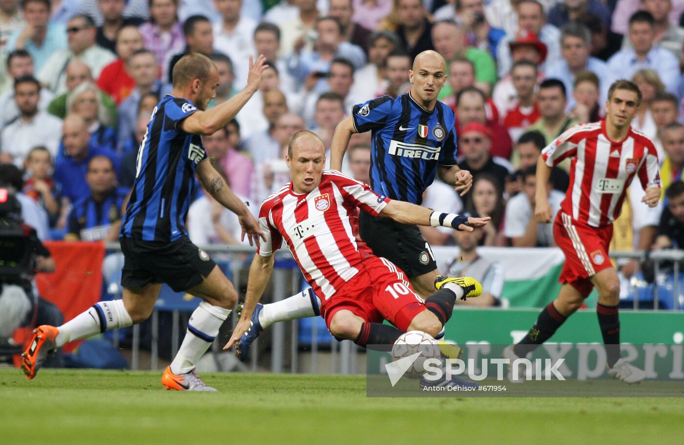 2010 UEFA Champions League Final: Bayern Munich vs. Inter Milan