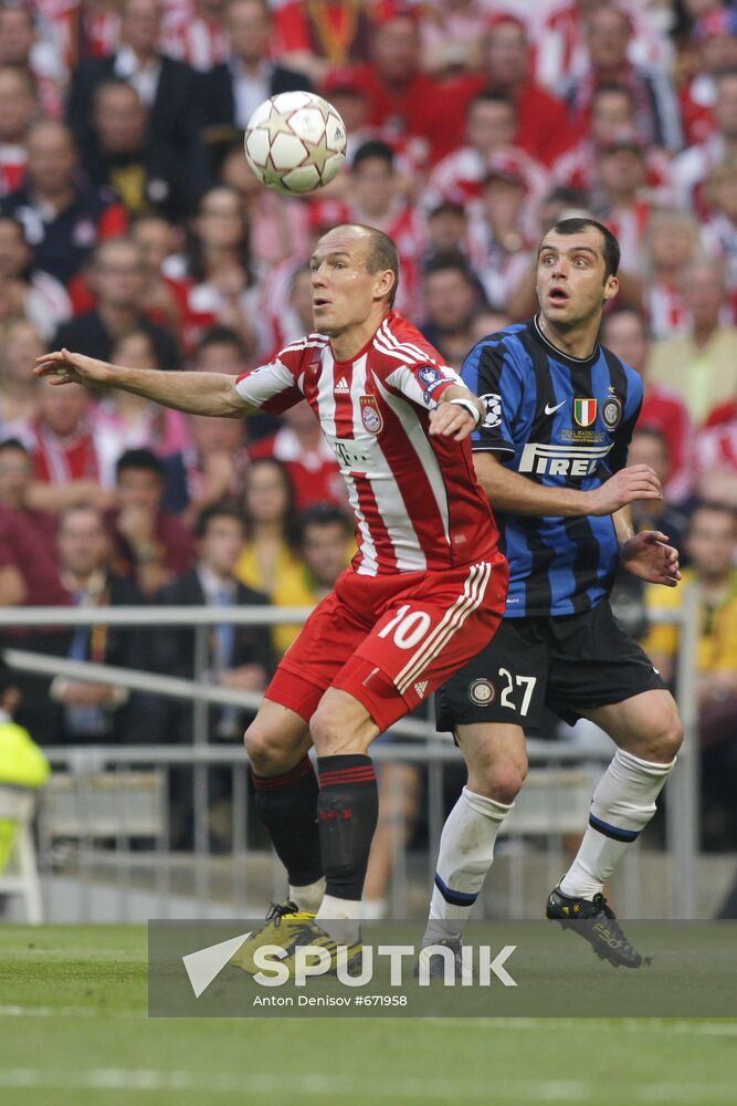 2010 UEFA Champions League Final: Bayern Munich vs. Inter Milan