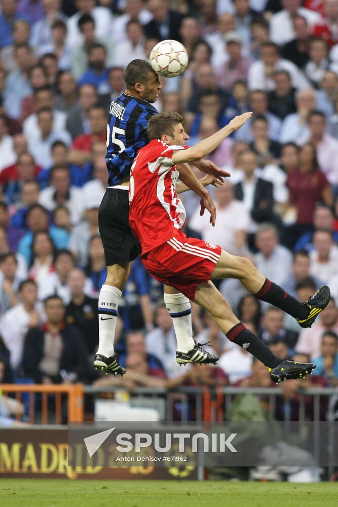 2010 UEFA Champions League Final: Bayern Munich vs. Inter Milan