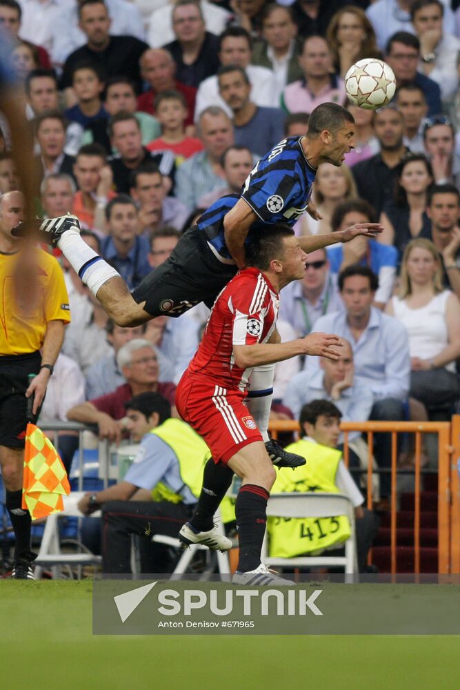 2010 UEFA Champions League Final: Bayern Munich vs. Inter Milan