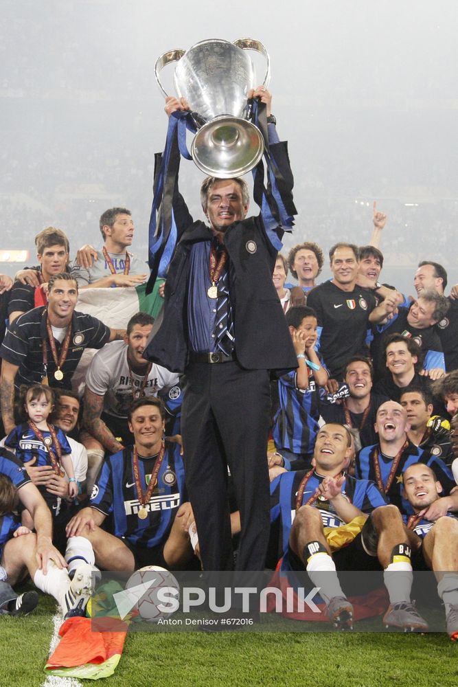 Football. UEFA Champions League 09/10. Bayern vs. Internazionale