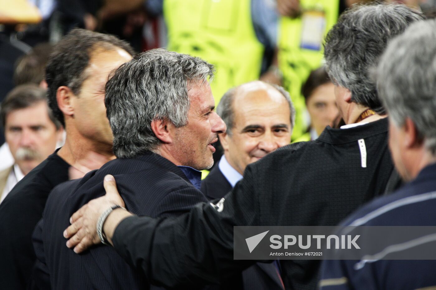 Football. UEFA Champions League 09/10. Bayern vs. Internazionale