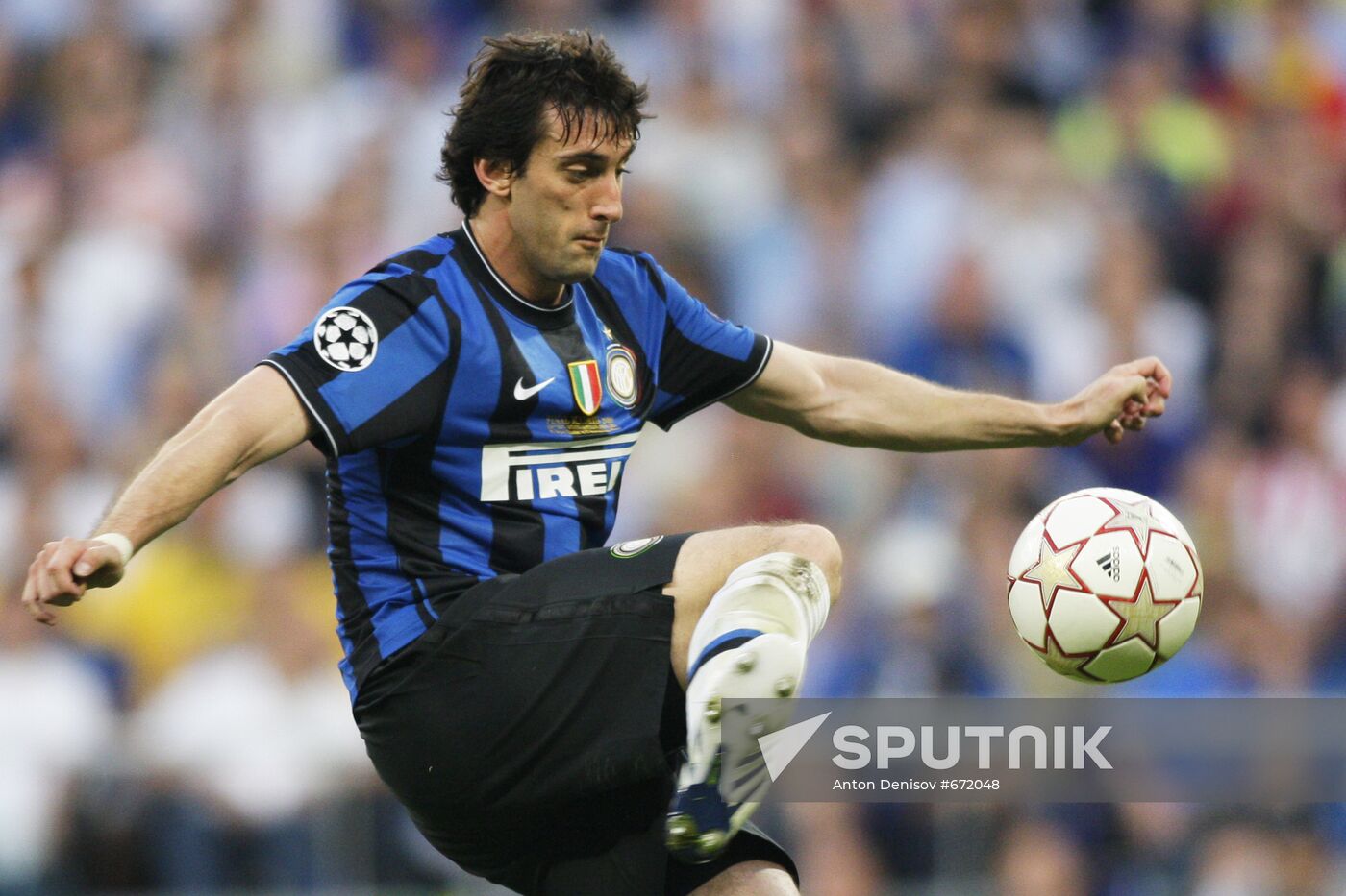 Football. UEFA Champions League 09/10. Bayern vs. Internazionale