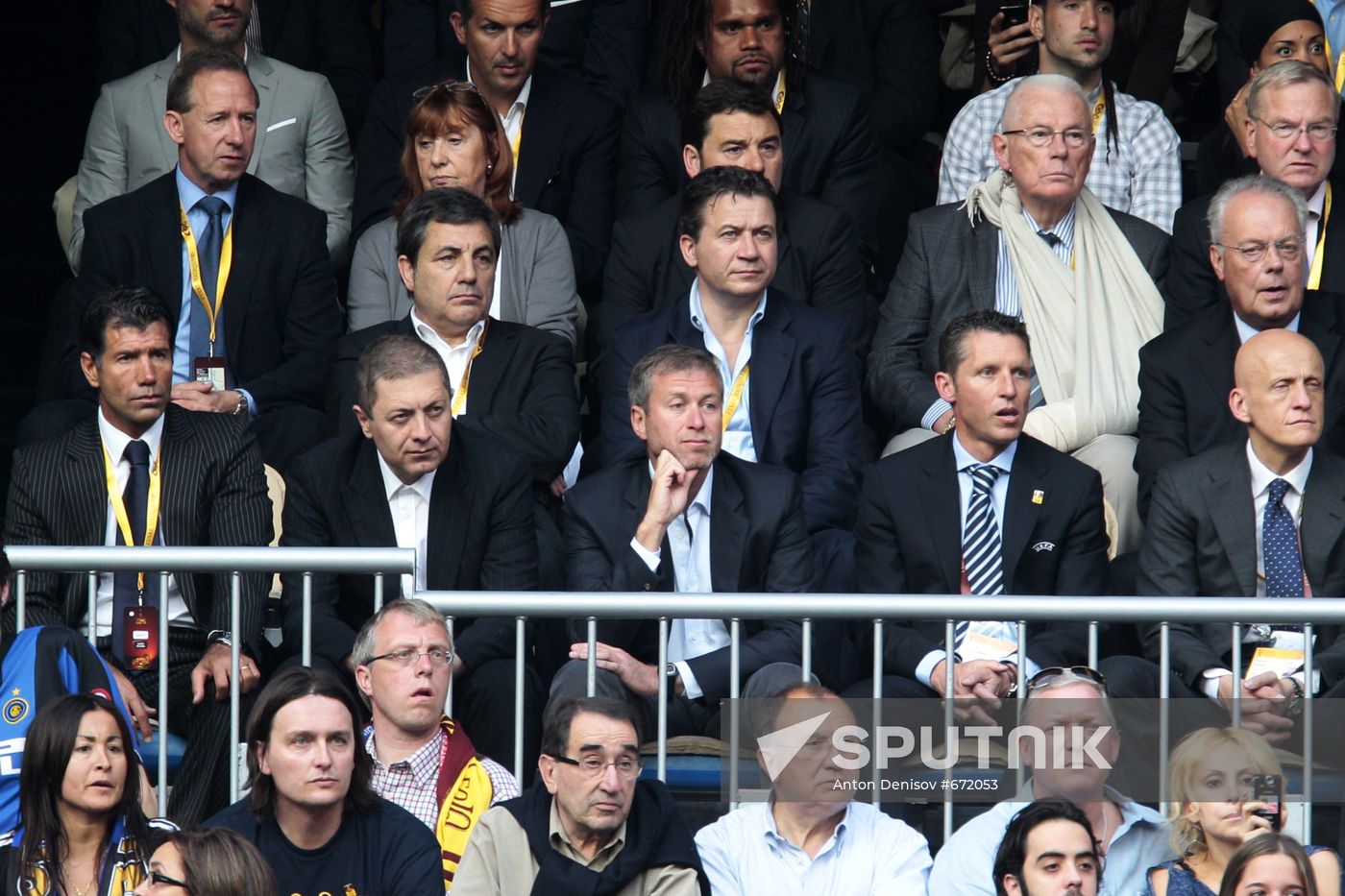 Football. UEFA Champions League 09/10. Bayern vs. Internazionale