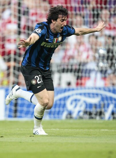 Football. UEFA Champions League 09/10. Bayern vs. Internazionale