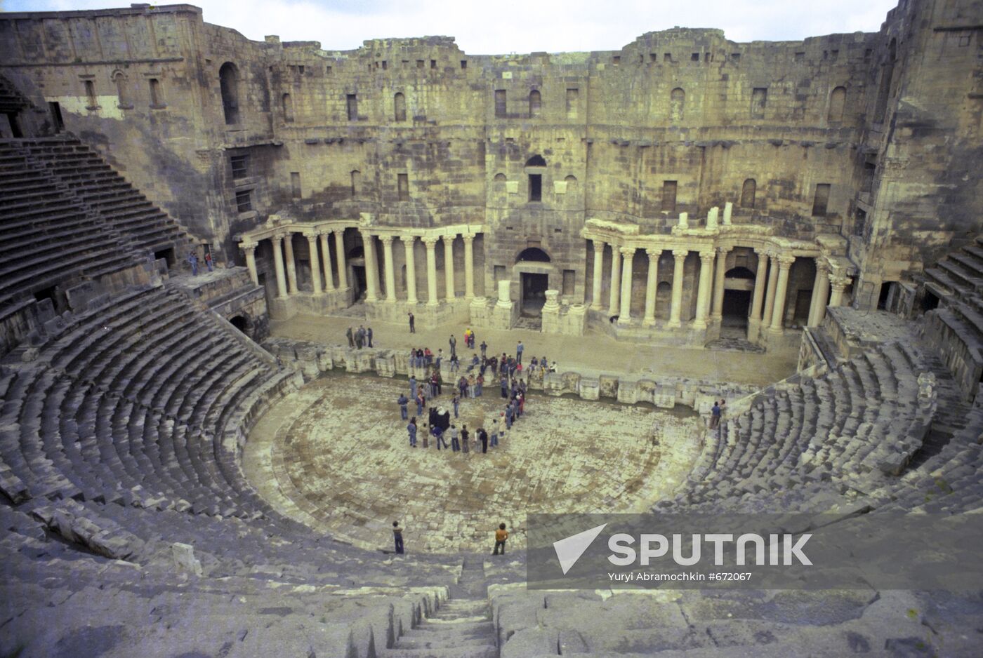 Roman theater in Bosra