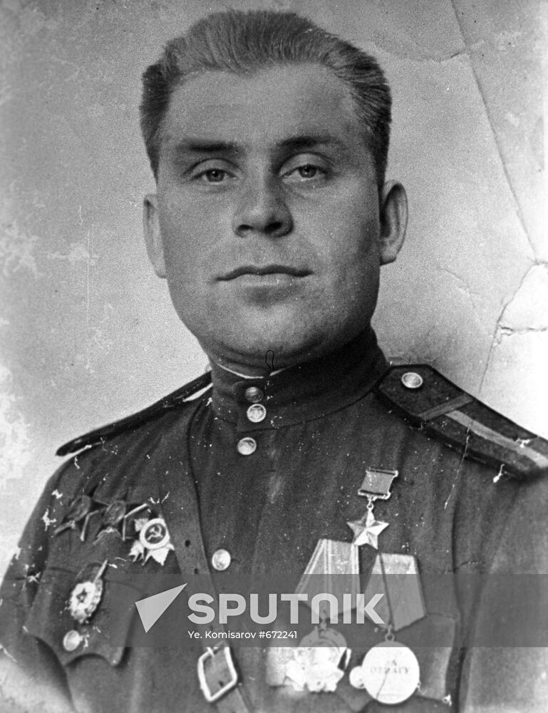 Hero of Soviet Union Vasily Golovchenko
