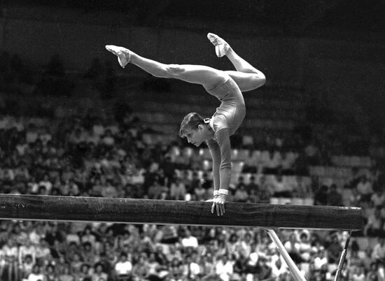 Gymnast Olga Korbut