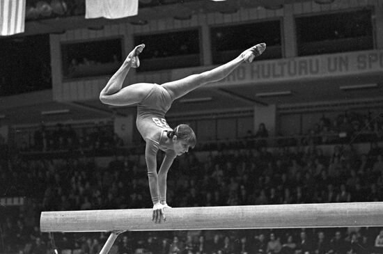 Gymnast Olga Korbut