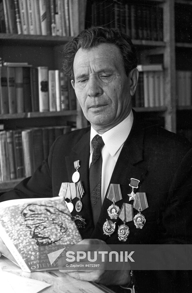 Hero of Soviet Union Mikhail Kopylov
