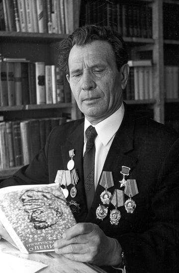 Hero of Soviet Union Mikhail Kopylov