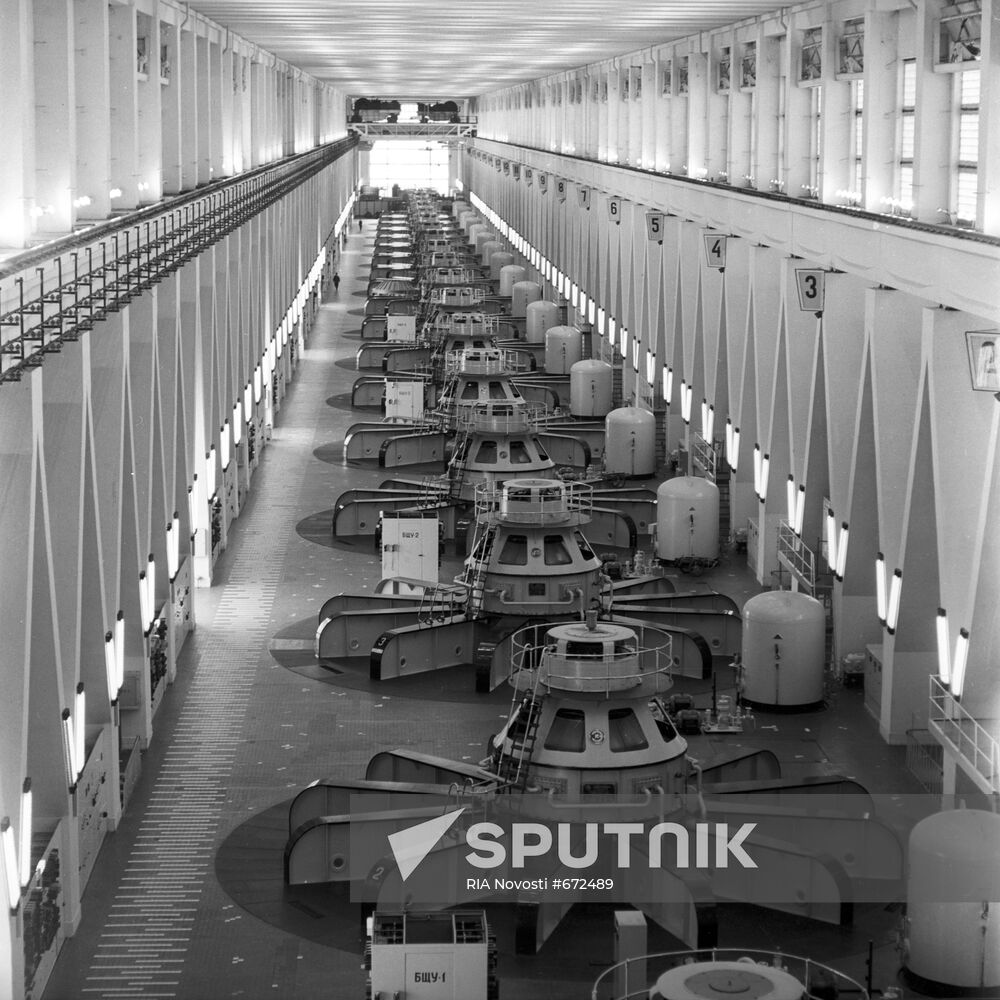 Bratsk hydro-power plant