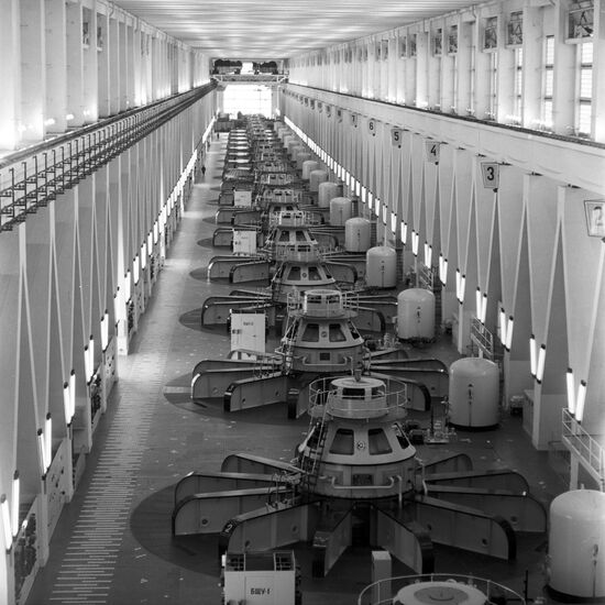 Bratsk hydro-power plant