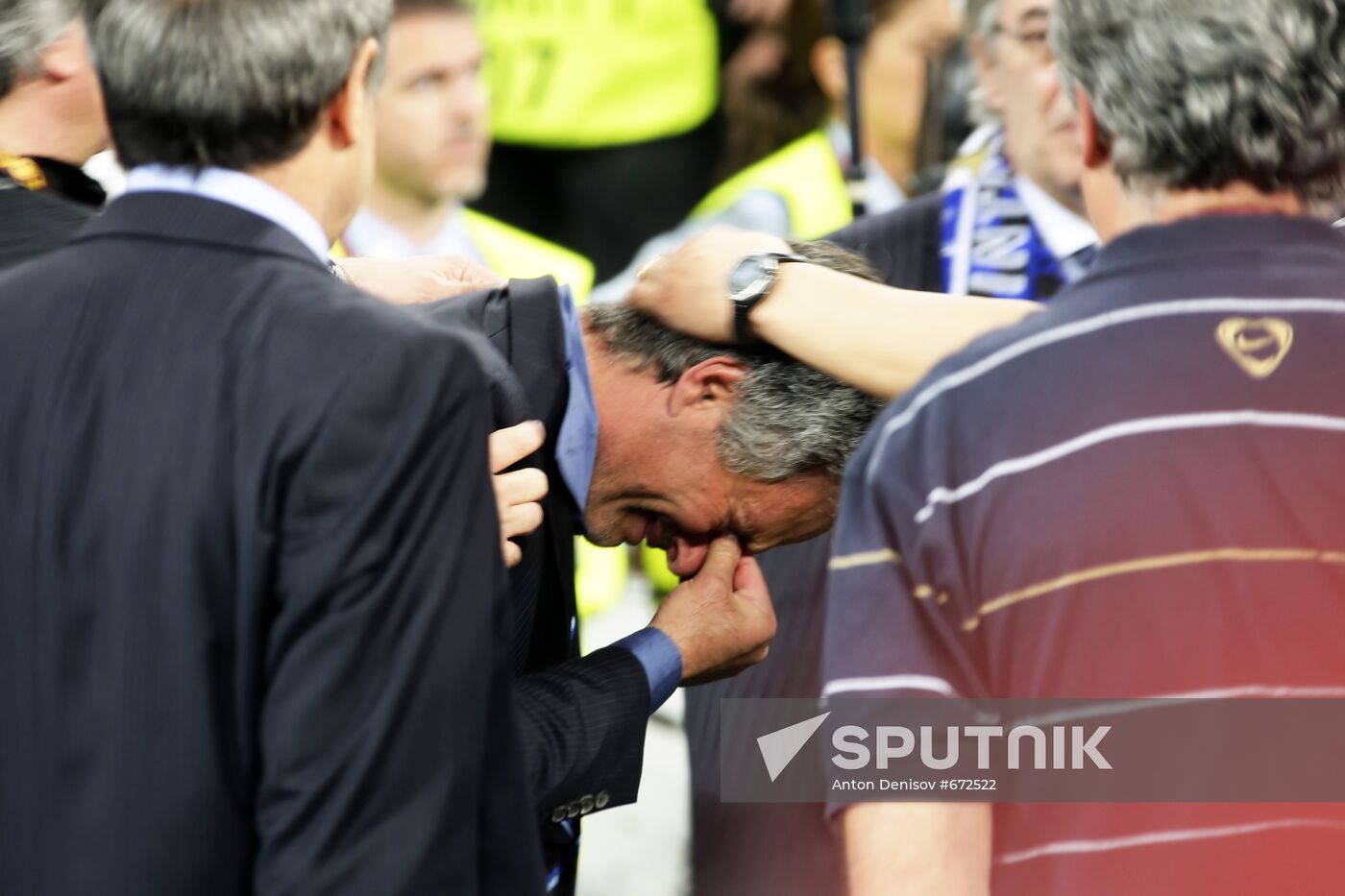 Football. UEFA Champions League 09/10. Bayern vs. Internazionale