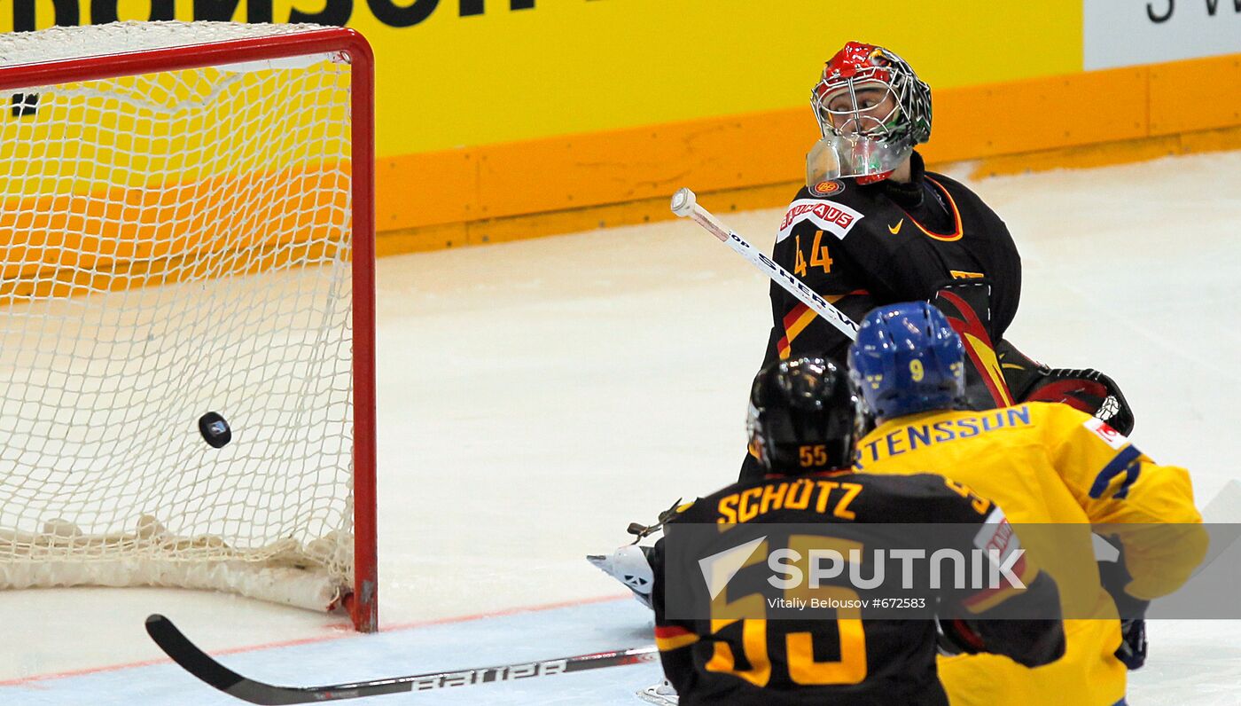 IIHF 2010 World Championship.Bronze medal game. Sweden - Germany
