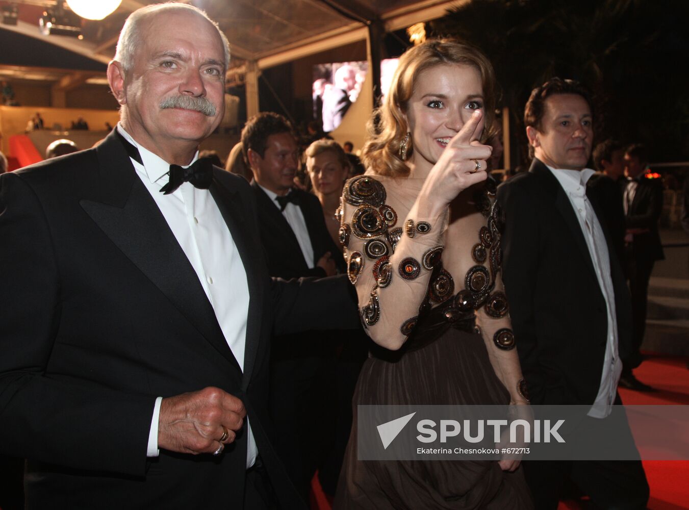 Nikita Mikhalkov, Nadezhda Mikhalkova, Oleg Menshchikov
