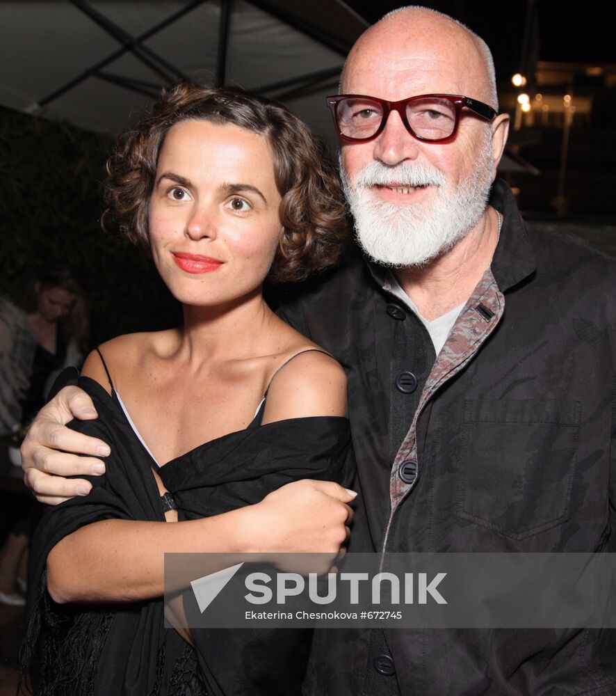 Irakly Kvirikadze with his date