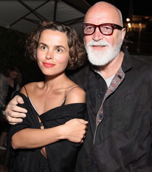 Irakly Kvirikadze with his date