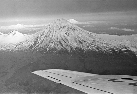 View of Klyuchevskaya Sopka