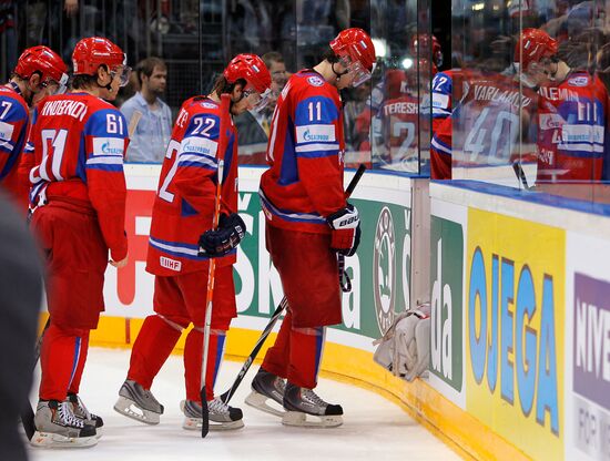 Ice hockey. 2010 World Hockey Championship. Final Match