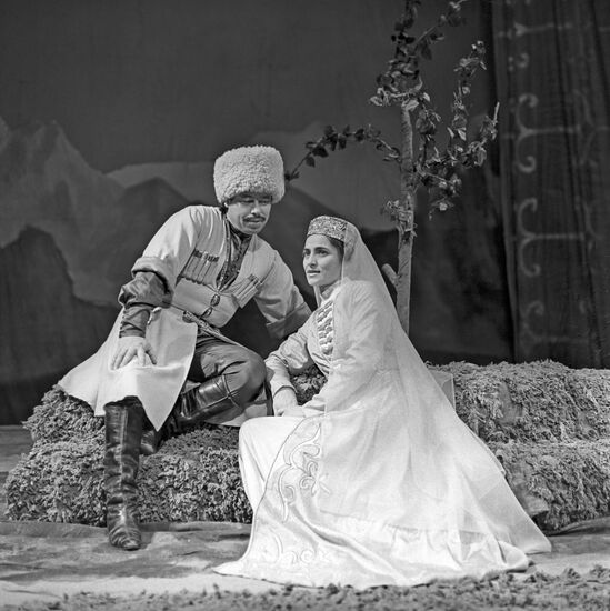 Svetlana Bogatysheva and Mukhamedin Zhelokov