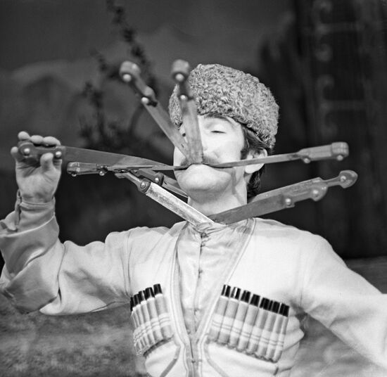 Kabardinka State Dance Company soloist V. Shovgenov