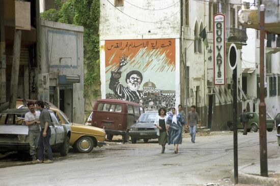 Poster of religious organization "Hezbollah"