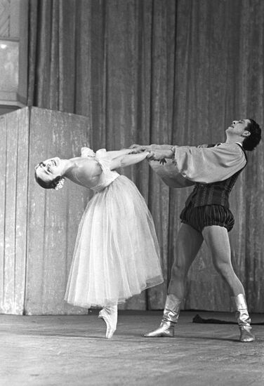 Scene from Ballet "Merry Wives of Windsor"