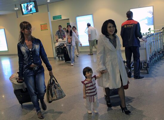 Aircraft from Tbilisi landed in Moscow