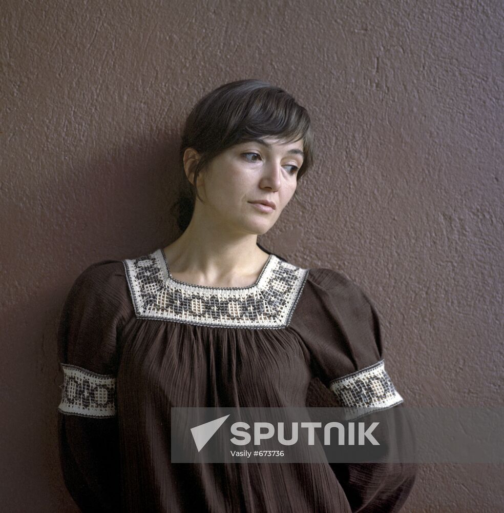 Bulgarian actress Violeta Doneva