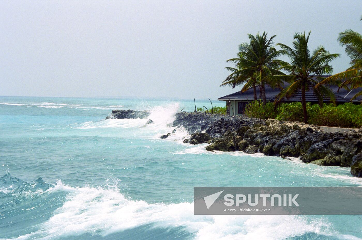 Inhabited island, Maldives