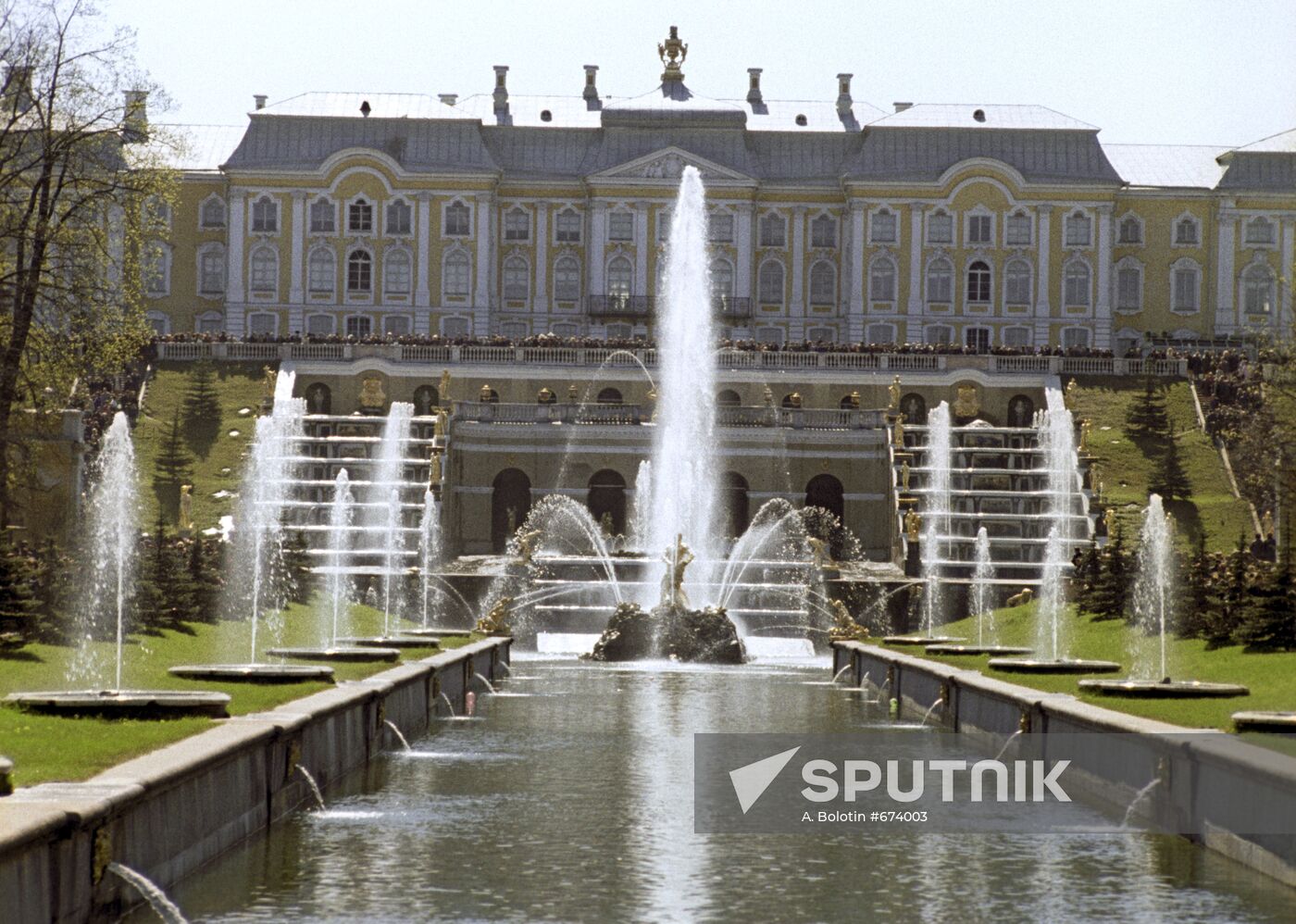 Grand Cascade and Palace