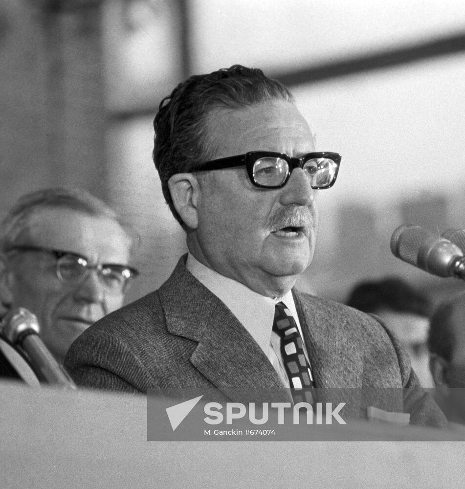 Chilean President Salvador Allende