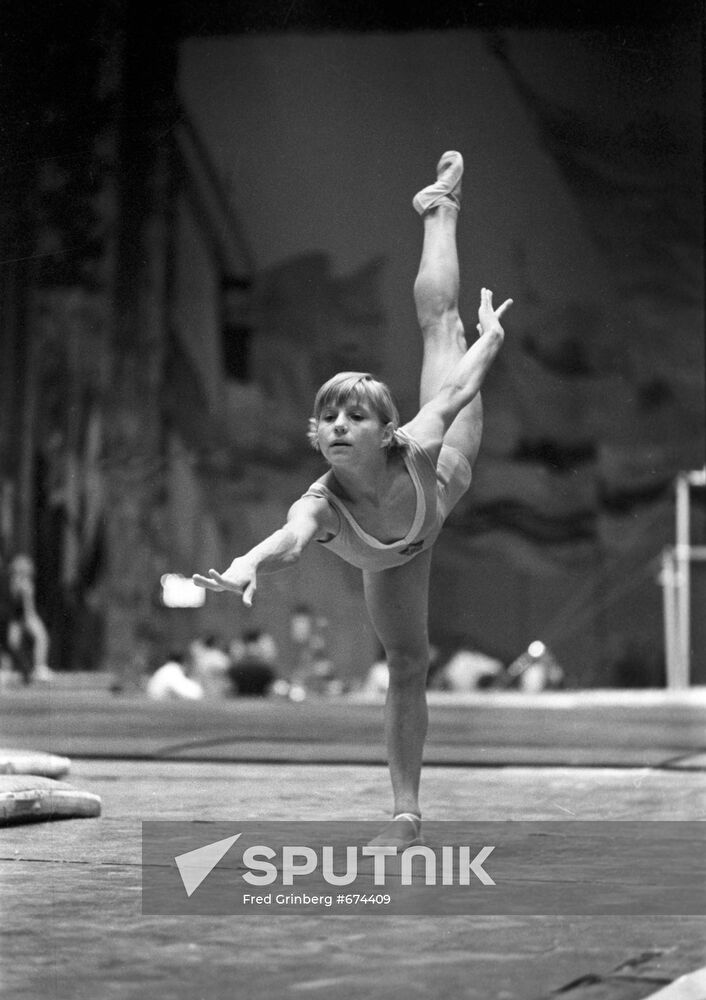 Gymnast Olga Korbut