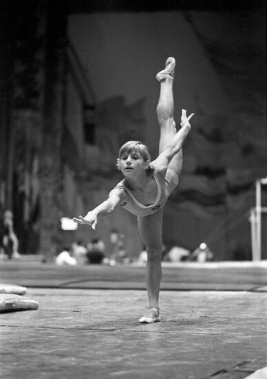Gymnast Olga Korbut
