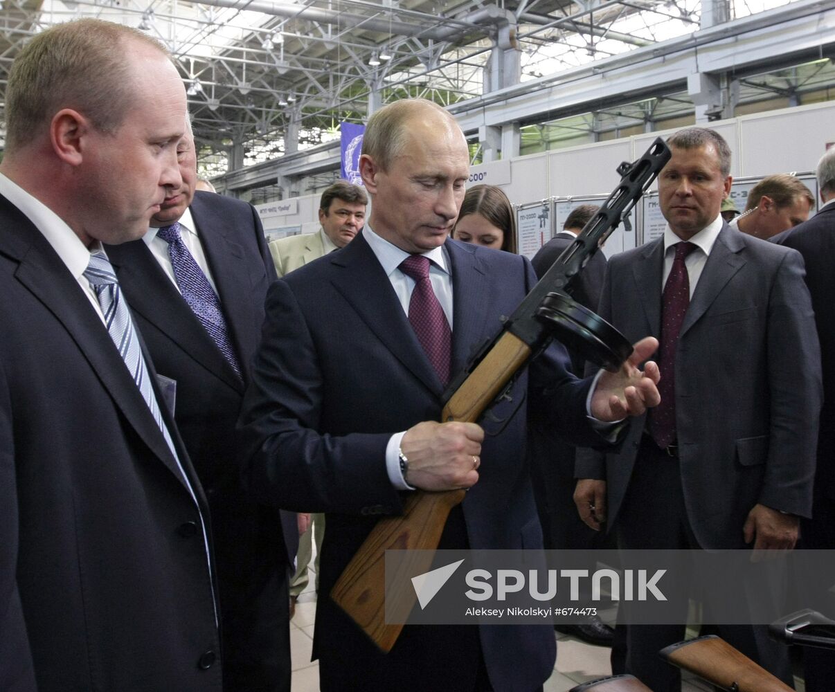 Vladimir Putin visits Izhevsk