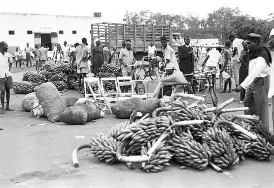 At Gulu market