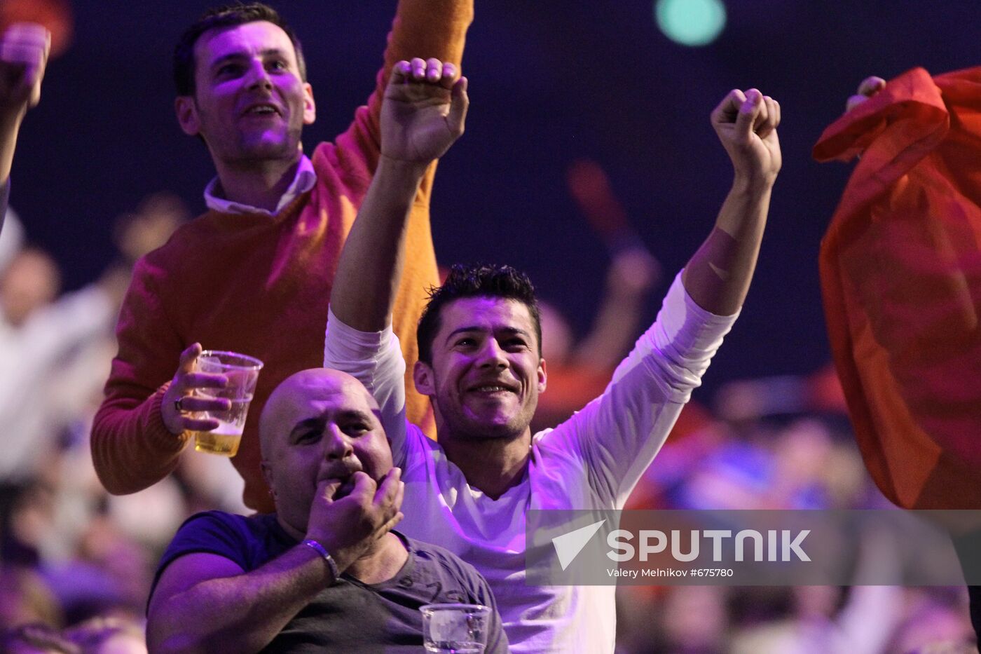 Spectators at first Semi-Final of 2010 Eurovision Song Contest