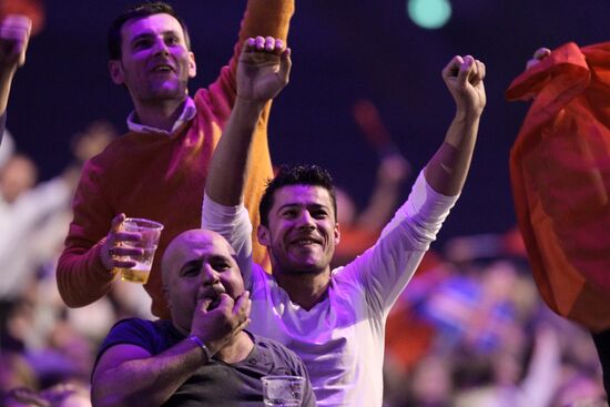 Spectators at first Semi-Final of 2010 Eurovision Song Contest