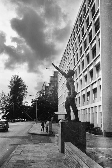 Shango statue in Lagos