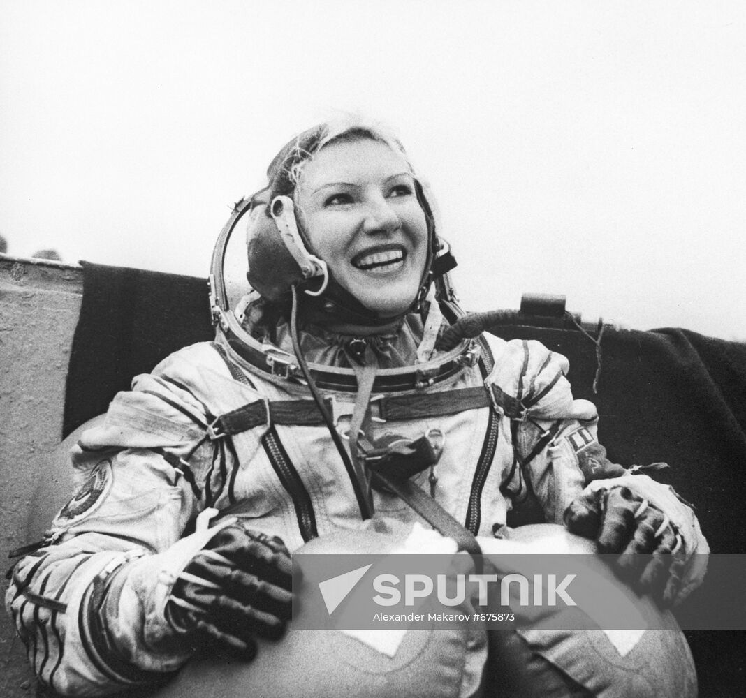 Cosmonaut Elena Dobrokvashina