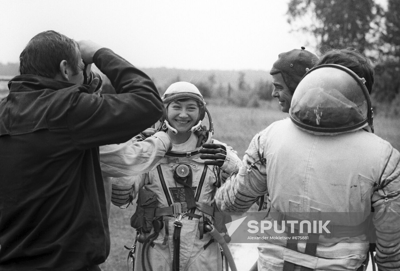 Space flight preparation.