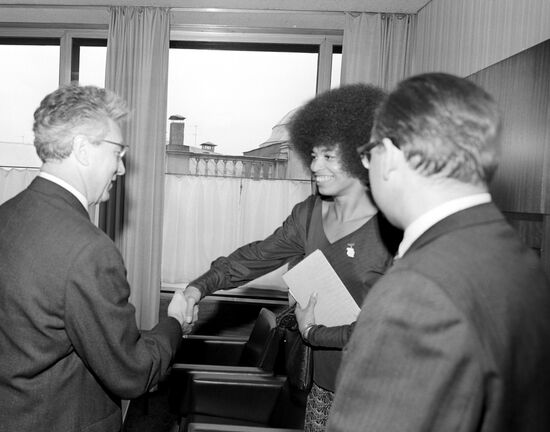 Angela Davis's visit to the USSR