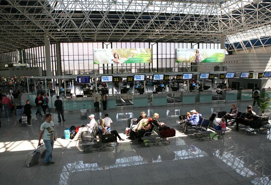New terminal of Sochi's airport