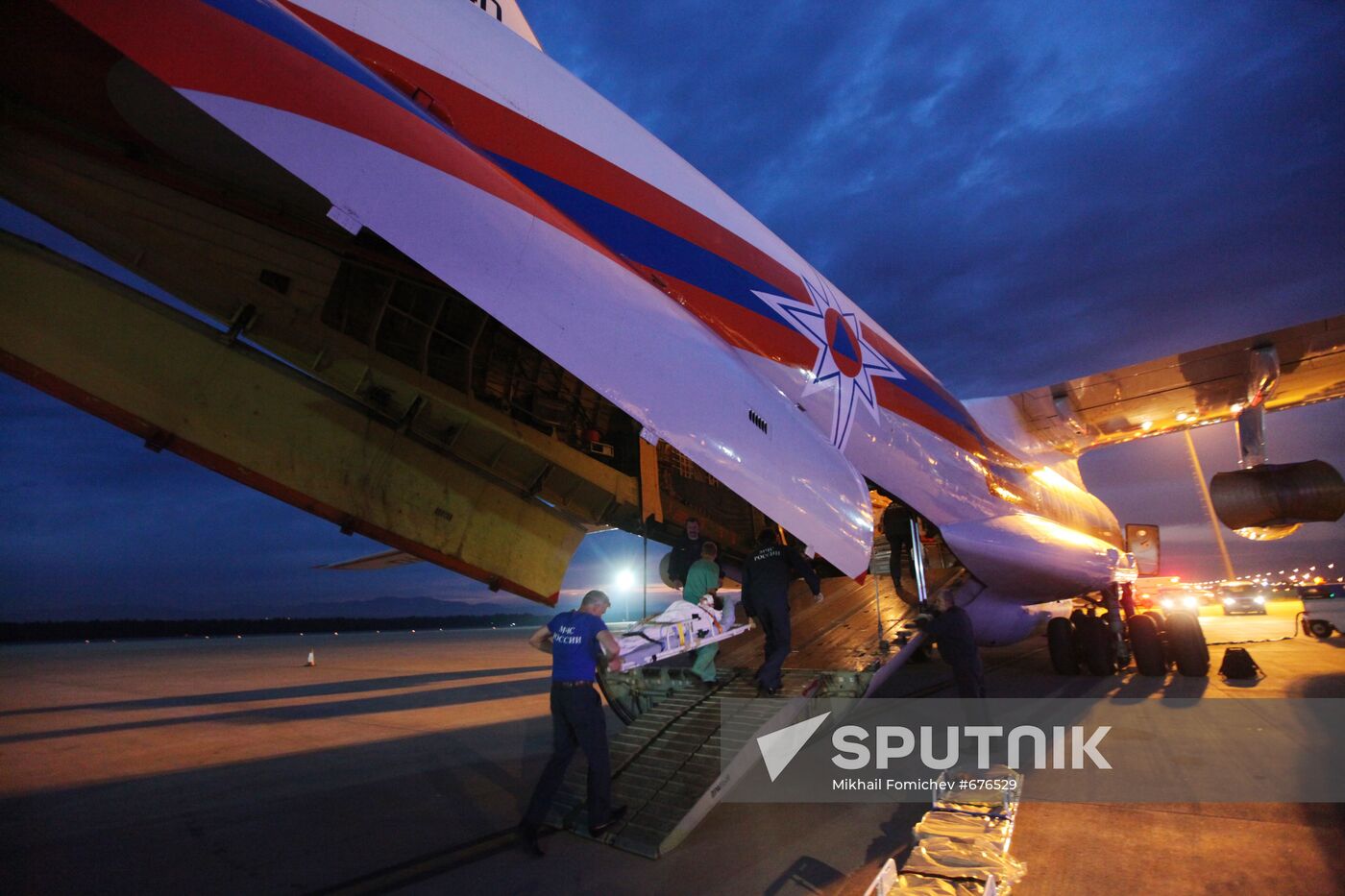 Transfer of Russian tourists injured in Antalya to Moscow