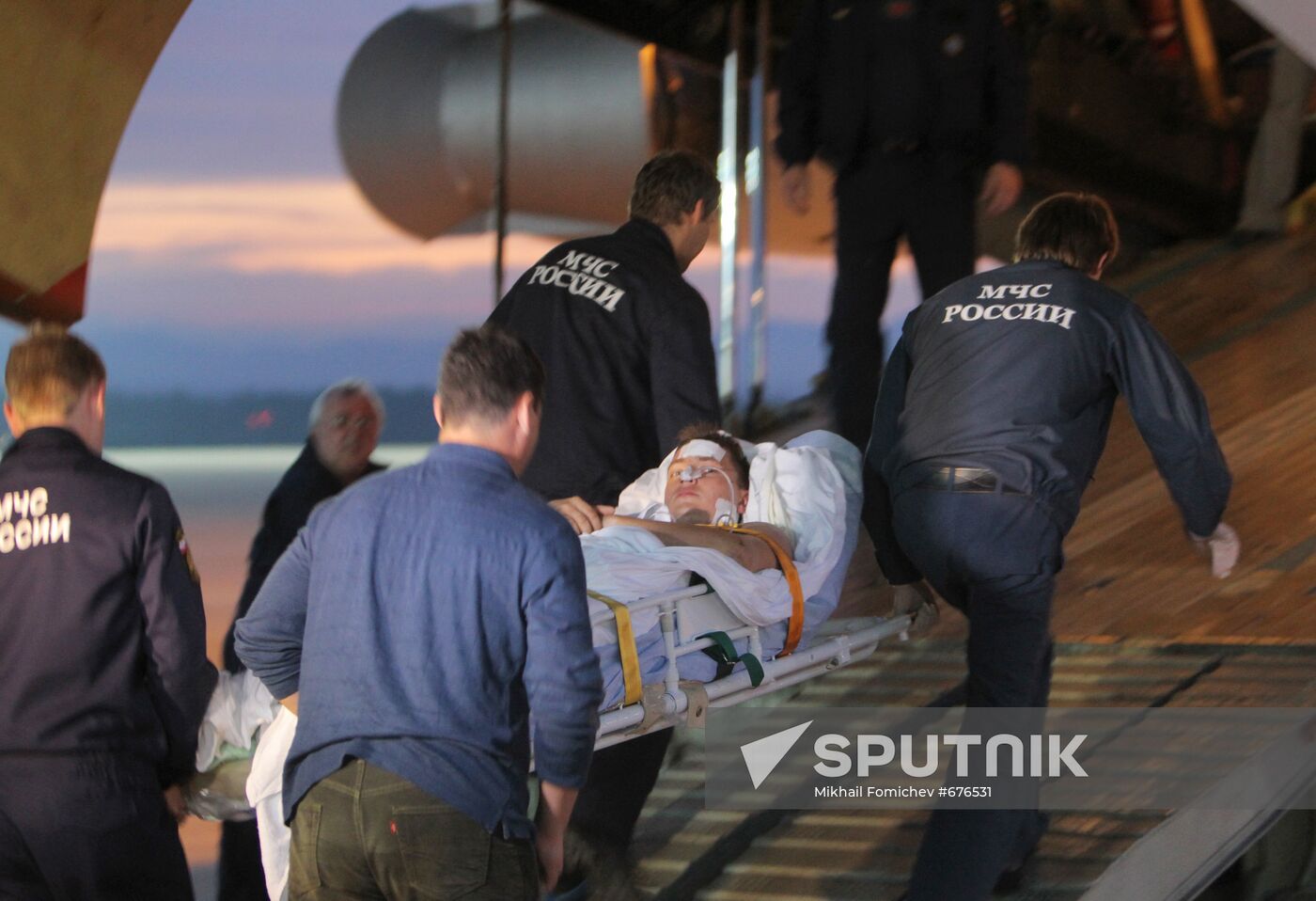 Transfer of Russian tourists injured in Antalya to Moscow